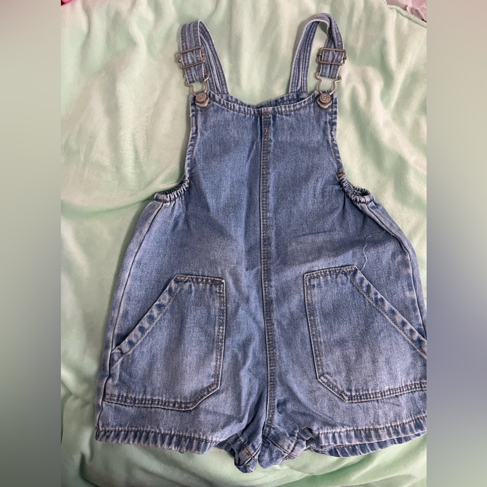 Zara overalls, denim, toddler girl